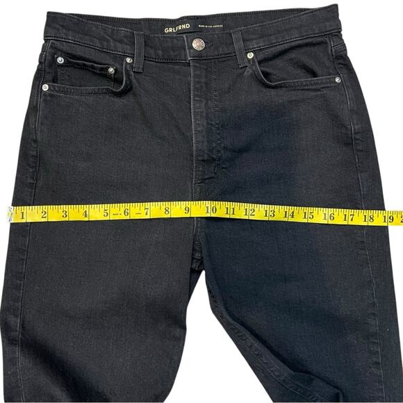 GRLFRND Erin high rise flare jeans in black size 28 - Picture 10 of 12